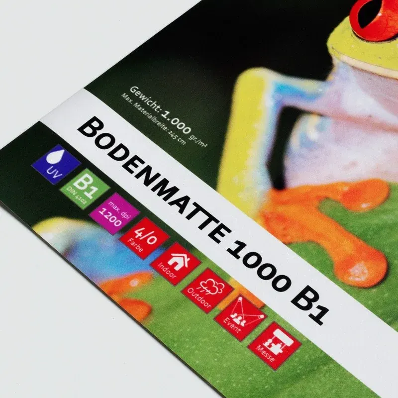 PVC Bodenmatte 1000 B1